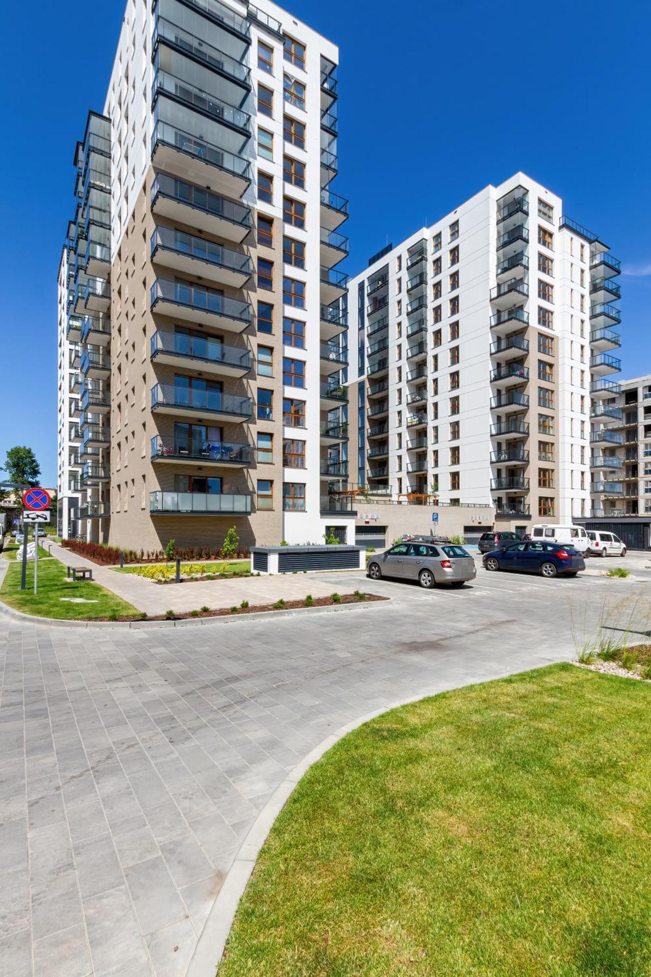 Apartament Z Widokiem Na Morze Obok Parku Millenium W Gdansku By Noclegi Renters Bagian luar foto