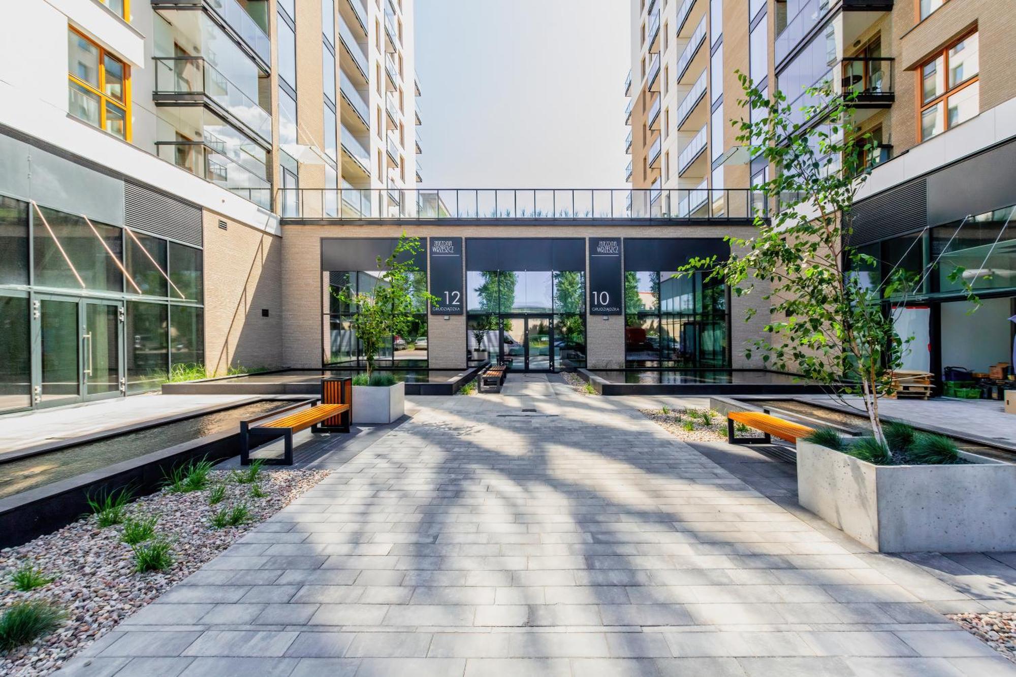 Apartament Z Widokiem Na Morze Obok Parku Millenium W Gdansku By Noclegi Renters Bagian luar foto