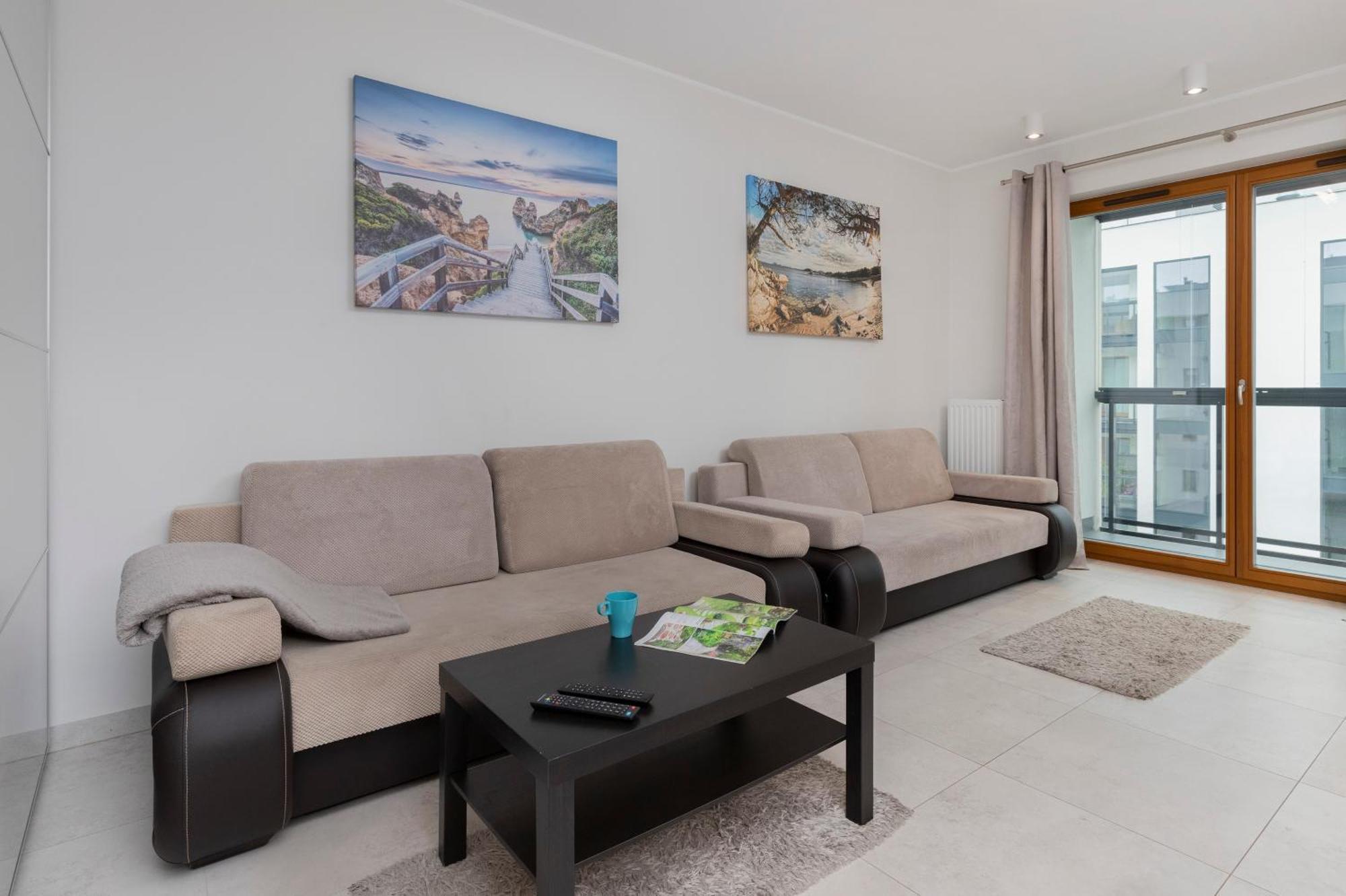 Apartament Z Widokiem Na Morze Obok Parku Millenium W Gdansku By Noclegi Renters Bagian luar foto